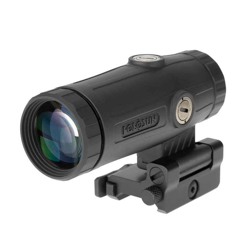 Holosun HM3X Magnifier w/Flip and QD Mount #HM3X