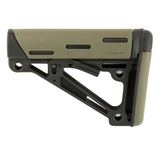 Hogue, Stock, Fits Mil-Spec Buffer Tube Only, AR15 6-Position Stock, OD Green Finish