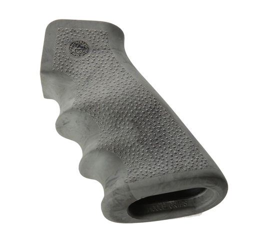 Hogue OverMolded Grip Ghillie Green Rubber for Finger Grooves for AR-15, M16 15881