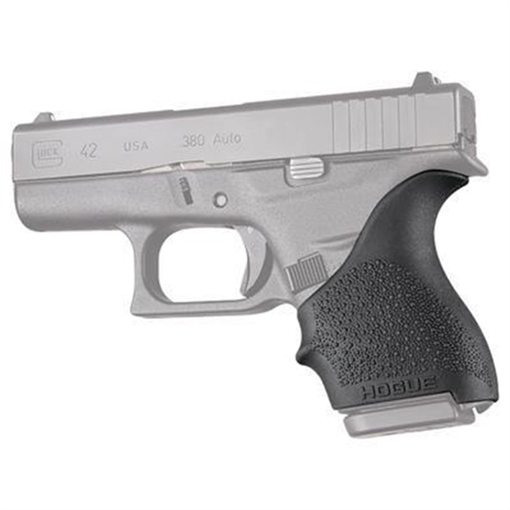 Hogue HandALL Beavertail Grip Sleeve, Fits Glock 19, 23, 25, 32, 38 Gen 3-4, Black 17040
