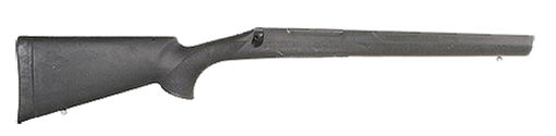 Hogue OverMolded Rifle Stock Aluminum Pillar Bedded Black Synthetic for Remington 700 BDL with Long Action 70001