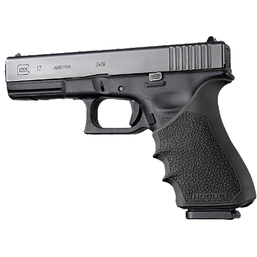 Hogue HandALL Beavertail, Pistol Grip, Fits Glock 17, G17 MOS, G17L, G22, G35, G35 MOS, G34, G34 MOS, G31, G37 Gen 3-4, Black 17030