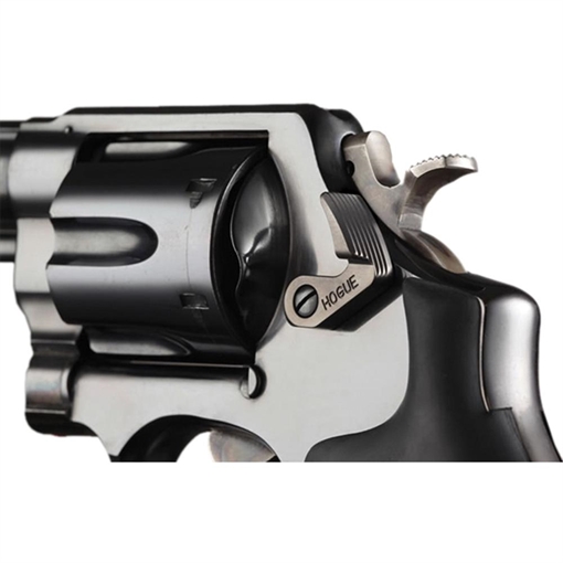 Hogue S&W Short Cylinder Release Stainless Steel- Blued 00685
