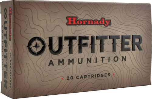 Hornady Outfitter 7mm Remington Mag, 150gr, CX OTF, 20rd Box