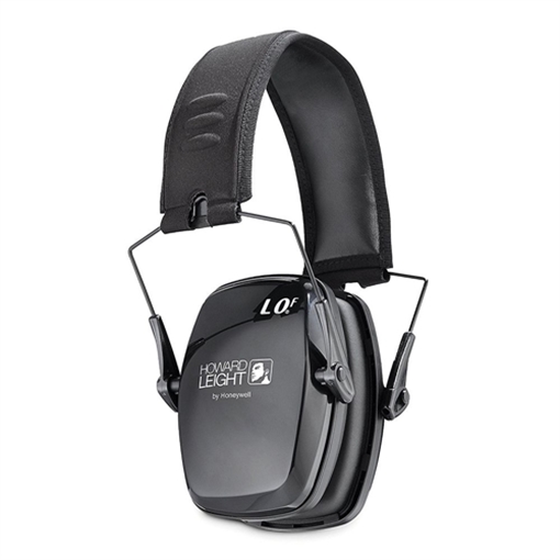 Howard Leight Leightning Ultra-Slim Passive Muff 23 dB Over the Head Black Adult R01523