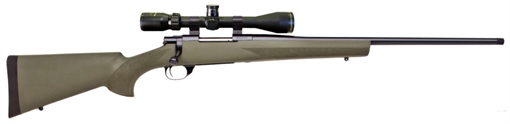 Howa M1500 Gamepro Gen2 7mm PRC 5+1 22", Blued Barrel/Rec, Green Fixed Hogue Pillar-Bedded Overmolded Stock, Includes Nikko Stirling 4-12x40mm Scope HGP27MMPRCG
