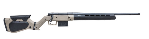 Howa M1500 Hera 6.5 Creedmoor, 22" Threaded Barrel, Tan/Blk H7 Chassis Stock, 5rd