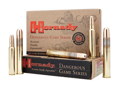Hornady Dangerous Game 500NitroExpress 570gr Dangerous Game Solid 20 Per Box/6 Case 8269