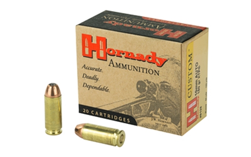 Hornady Hornady Custom Pistol Ammo 10mm Auto 180 gr. XTP Jacket Hollow Point 20 rd. 9126