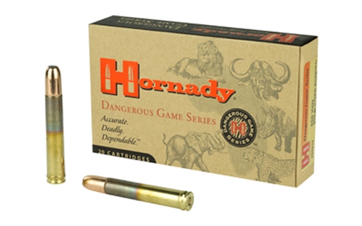 HORNADY DANGEROUS GAME AMO 458 WIN MAG 500 GR DGX BONDED SUPERFORMANCE 20RD (6 BOX CASE) 85834