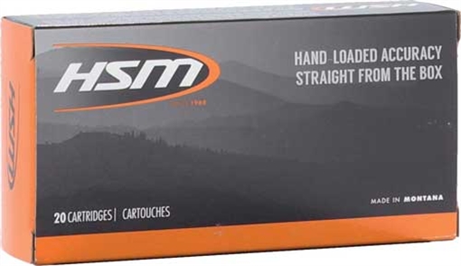 HSM Match 300 Blackout 208 gr Hornady A Max 20 Per Box/ 25 Case 300BLK1N