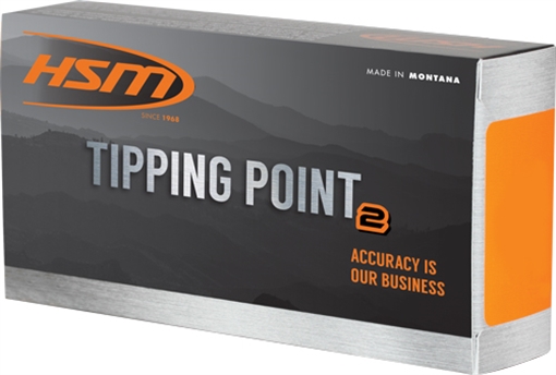 HSM Tipping Point 2 Super Shock Tip 6.5x55 Swedish 140 gr Hornady SST 20 Per Box/ 25 Case 65X559NLD