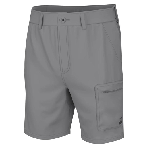 Huk Next Level 7" Shorts Overcast Grey M H2000173-032-M