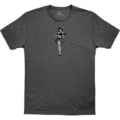 Magpul HULA GIRL CVC T-SHIRT X-LARGE CHARCOAL MAG1117-011-XL