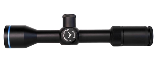 Huskemaw Optics Blue Diamond Black 2-12x44mm 30mm Tube, HuntSmart Reticle 10212BD