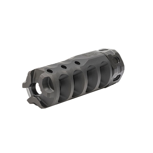 Precision Armament HYPERTAP 556 MUZZLE BRAKE 22 CALIBER 1/2-28 SS BLACK A04612