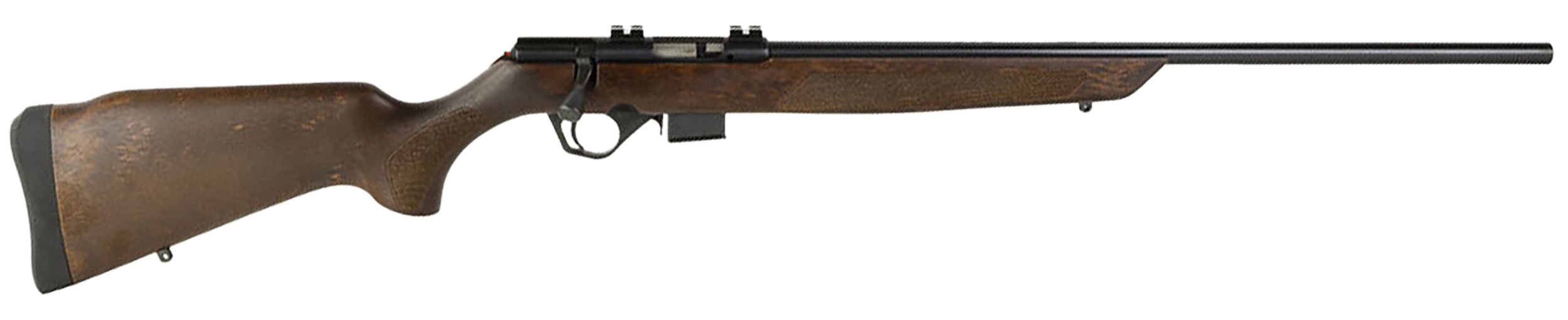 Rossi RB22M Rifle RB22W2111WD, 22 Mag, 21", Wood Stock, Matte Black Finish, 5 Rds