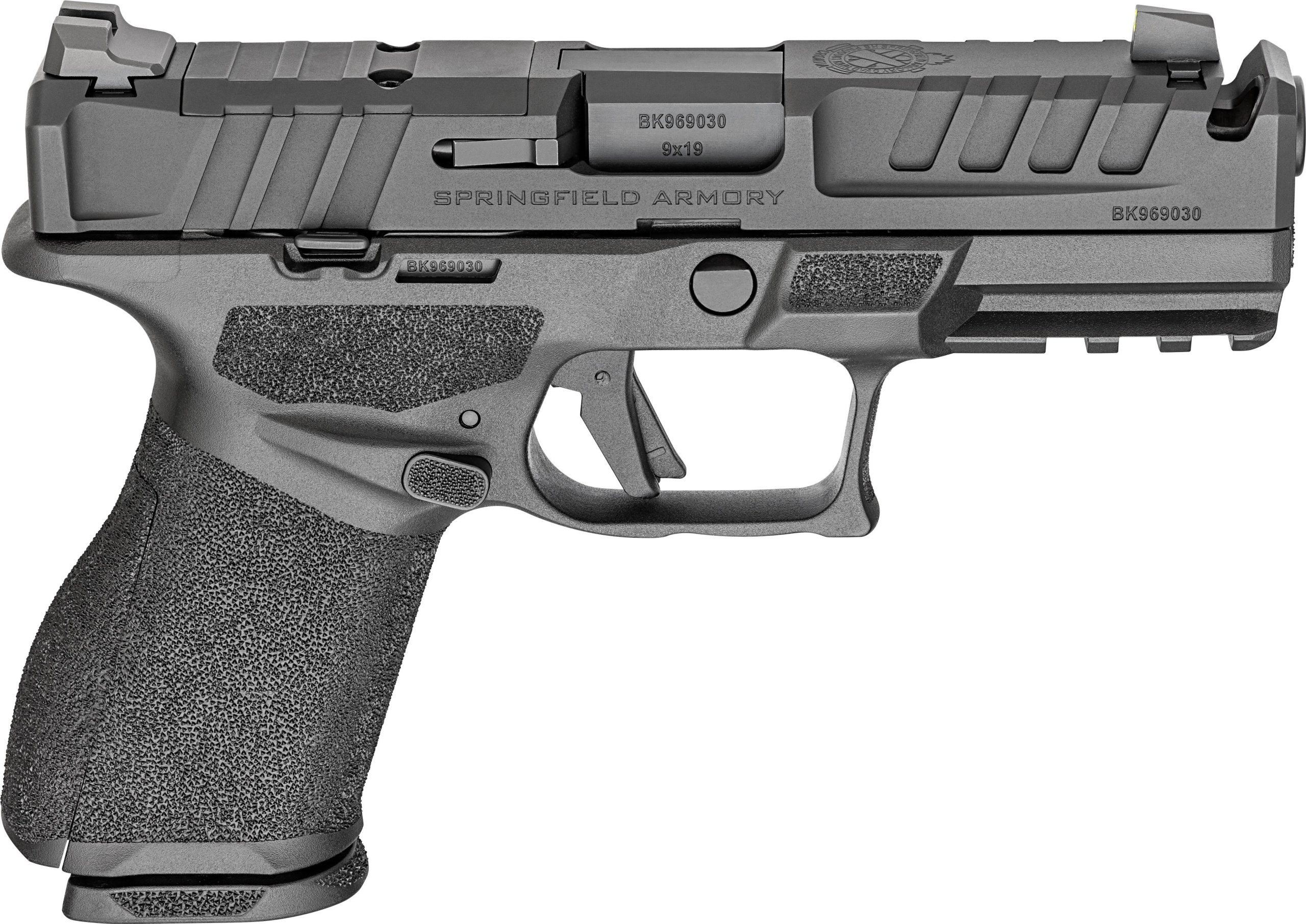 Springfield Echelon 4.0C Pistol EC9409BLC-U-COMP, 9mm, 4in, Black Polymer Grips, 15 Rds