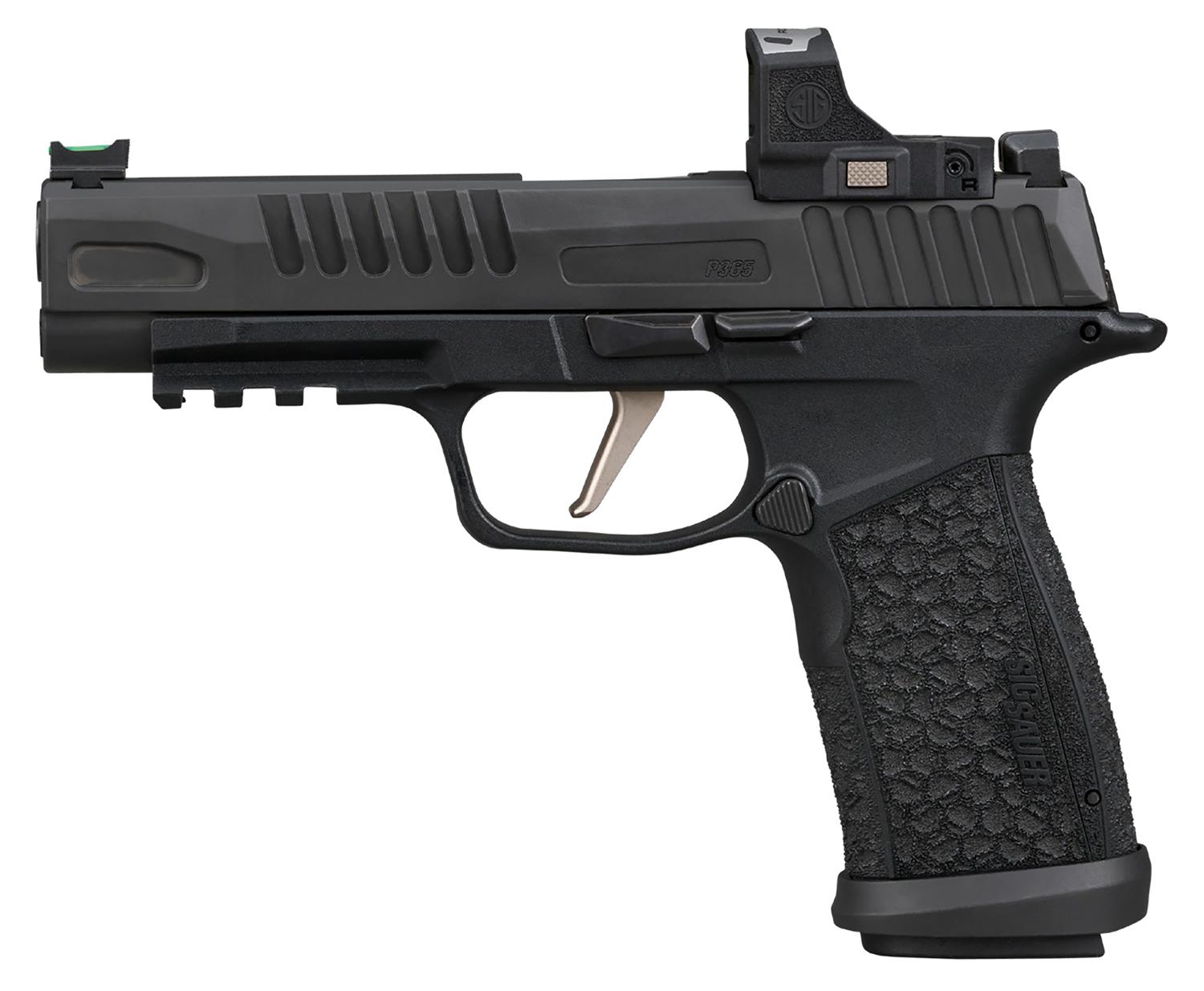 Sigarms P365 Fuse Pistol 365XF-9-BFO-RS, 9mm, 4.3in, Laser Stippled X-Grip, 21 Rds
