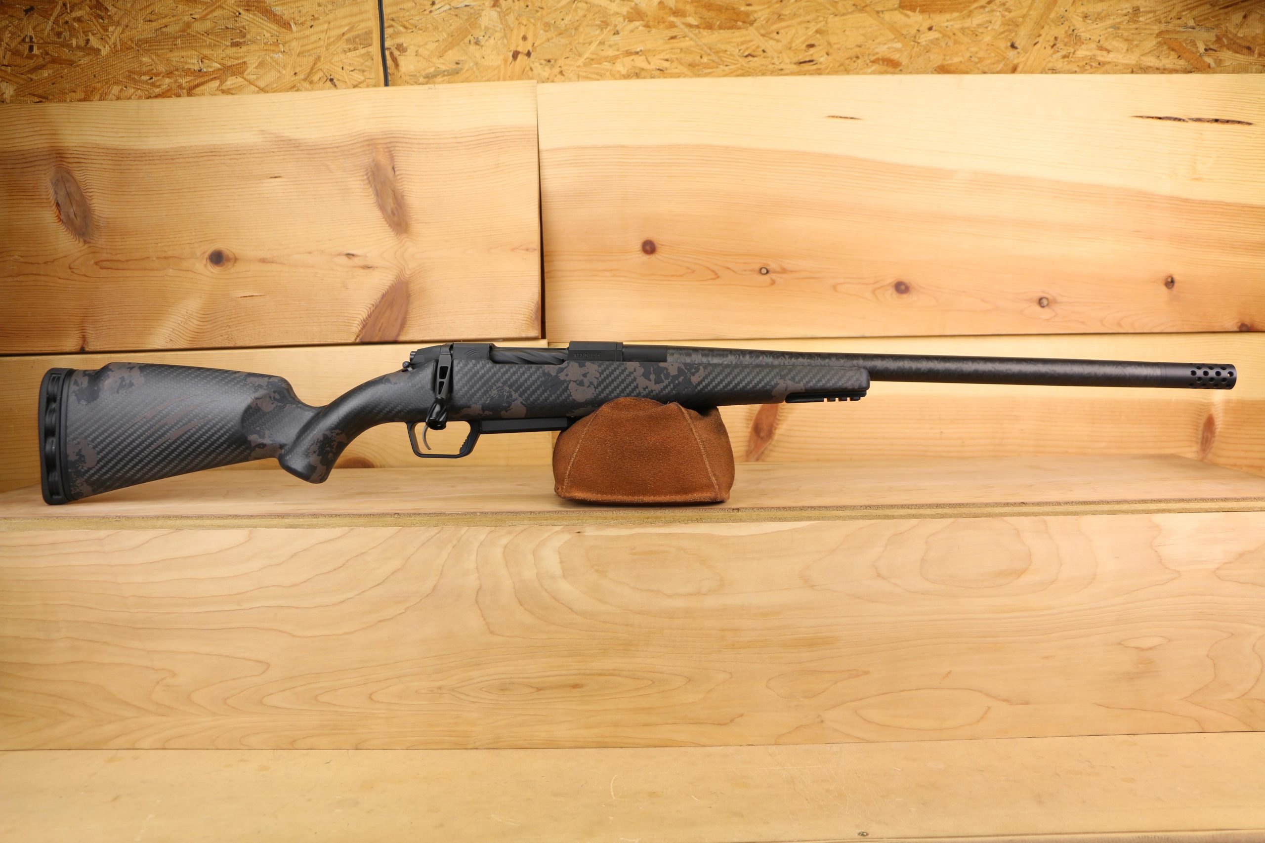 Fierce Carbon Rogue XP Rifle ROGSCX22CM20BT, 22 Creedmoor, 20", Carbon Bull Barrel, Radial Brake, Black/Trophy Finish