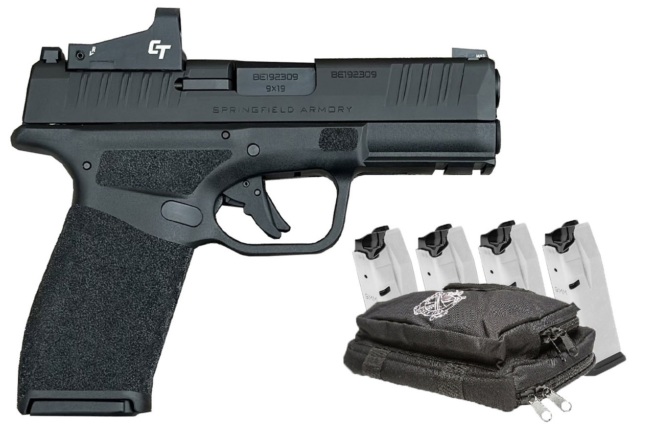 Springfield HellCat Pro 9mm 3.7″ Barrel “15 ROUND MODEL” W CT RED DOT