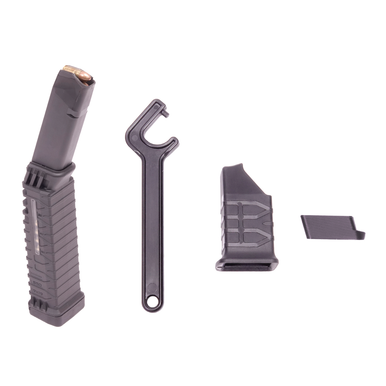 ATI Schmeisser 9mm 50-Round Windowed Magazine for GLOCK - ATIM9MMS50WMLE