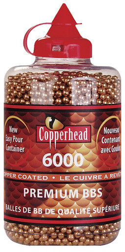 Crosman Copperhead 177 Copper-Coated Steel 6000/Bottle
