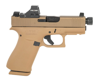 Glock UX4350204FRNIDOS G43X Slim Sub-Compact Frame 9mm Luger 3.41" GMB Barrel