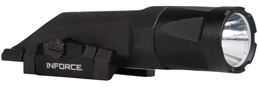 INFORCE WMLx, Weaponlight, Gen 3, Fits Picatinny, Black, 1100 Lumen for 2 Hours, White LED, Constant/Momentary/Strobe IF71012