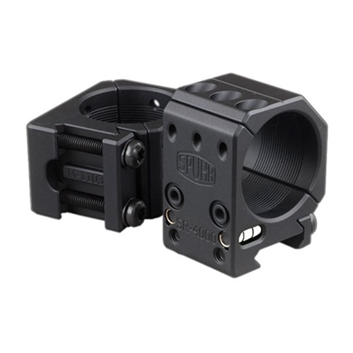 Spuhr 30MM 1.0'' 0 MOA ISMS SCOPE RINGS SR-3000