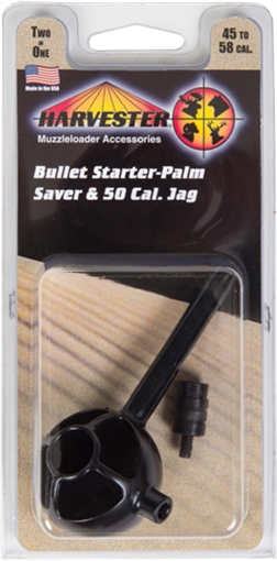 Harvester Muzzleloading Packaged Bullet Starter & Palm Saver Plus .50 Cal Jag 1/pk H-100/PKG