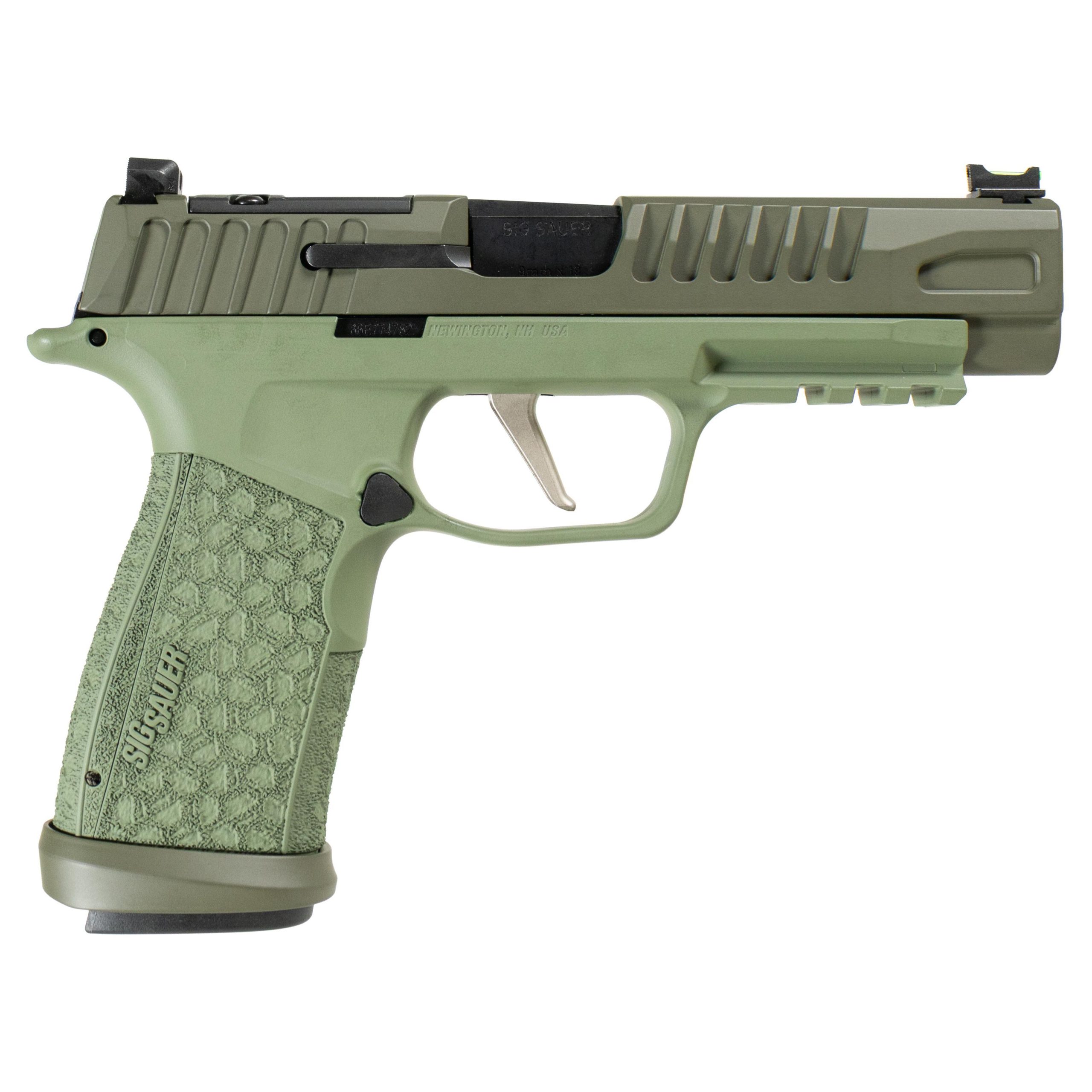 Sig Sauer P365 FUSE Semi-Auto Pistol365XF-9-BFOMOD2TODG, 9mm, 4.3", Optic Ready, 2 Tone Green Finish, 17+1/21+1 Rds