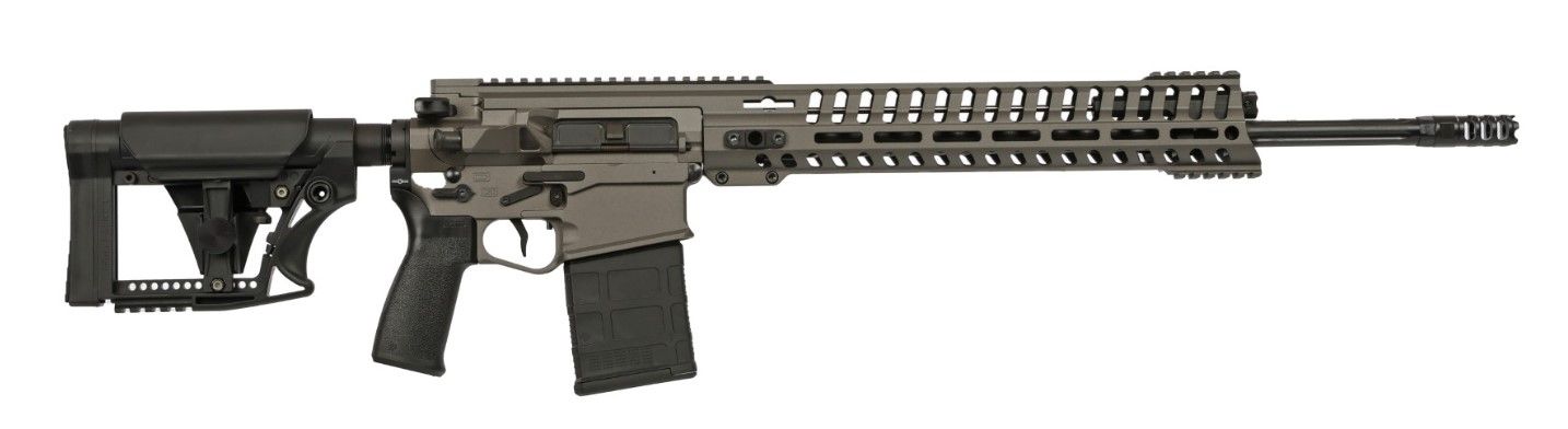 Patriot Ordnance Factory Revolution Rifle 02098, 6.5 Creedmoor, 20", Collapsible Luth AR MBA Stock, 20 Rds