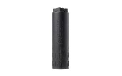 HUXWRX FLOW 9k Stiction Flow-Through, 17-4 Heat Treated Stainless Steel, 9mm Suppressor, 1/2x28 Comp Kit, Black