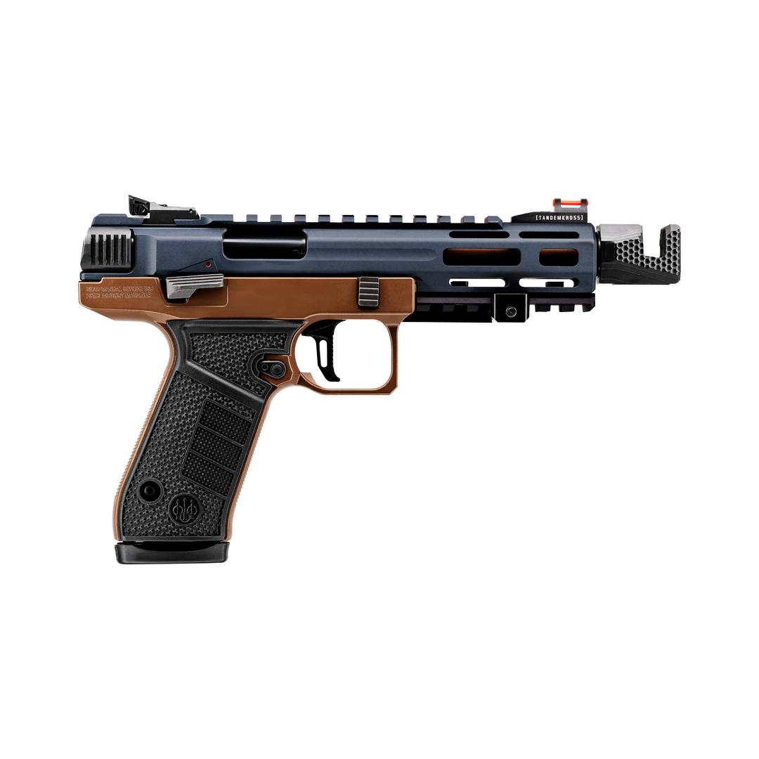 Beretta B22 Jaguar Pistol JB22TACMET10MY1, 22LR, 5.25in, Interchangeable Grip Panels, Bronze Finish, 10 Rds