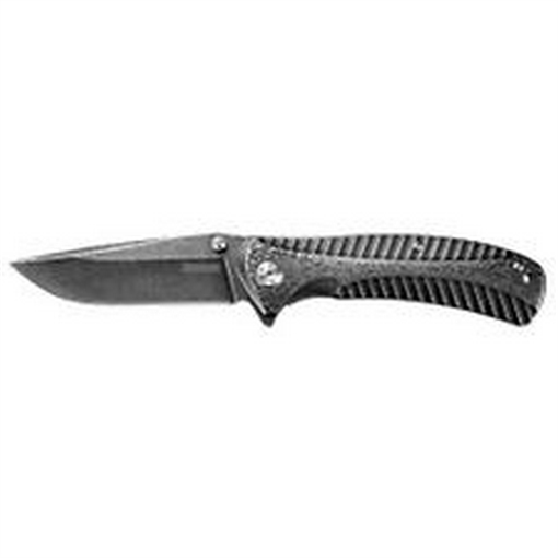 Kershaw Starter Folding Knife 3-2/5" Drop Point Blade Blackwash 1301BW