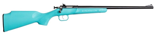 Crickett My First Rifle 22 S/L/LR Single Shot 16.10" Blued Barrel & Receiver, Blue Synthetic Fixed Stock KSA302