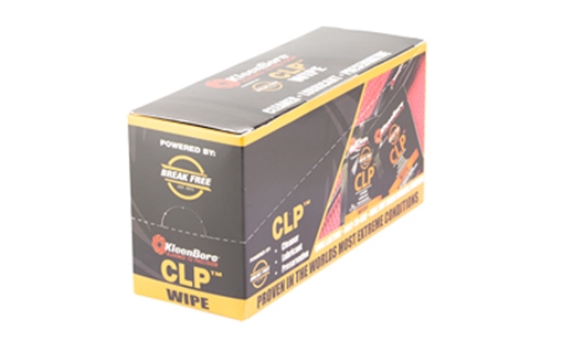 Kleen-Bore CLP Wipe, Powered By Break Free, Cleaning Wipes, 50 Per Pack KB-BF-CASE KBBFCASE