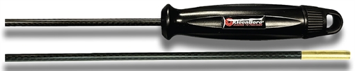 Kleen-Bore Carbon Fiber Cleaning Rod, .22-6.5MM, 26" Length, 1 Piece, Black Handle SCF-26-22-6.5 SCF26/226.5