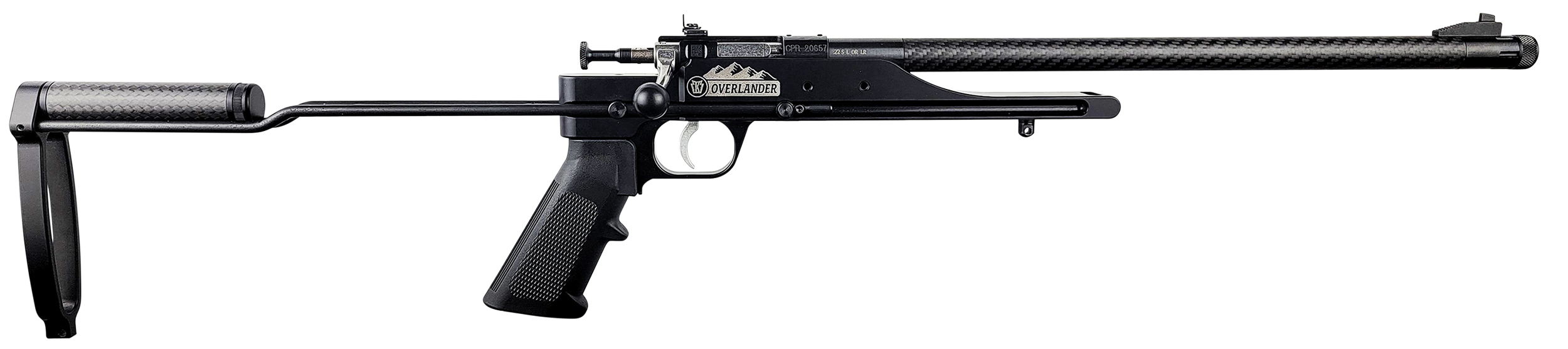Keystone Sporting Crickett 6061 Overlander Rifle KSA2192, 22 Mag, 16.125", Collapsible/Folding Stock, 1 Rd