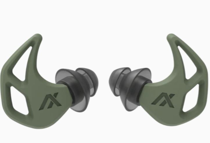 Axil X20 Earplugs 24 dB, In the Ear, Slate Green (X20G)
