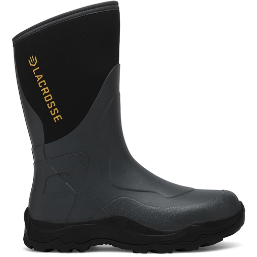 LaCrosse Alpha Agility Field Boot 12" Black/Gray Size 12 33688112