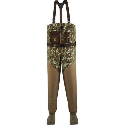 LaCrosse Alpha Agility Select Waders Front Zip Mossy Oak Bottomland 12 725363-12