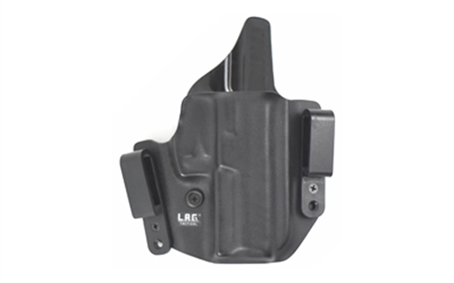 L.A.G. Tactical, Inc. Defender Series, OWB/IWB Holster, Fits Sig P365 XMacro, Kydex, Right Hand, Black 2094