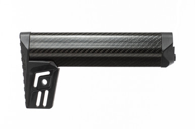 Lancer Systems LCS-A1-R A1 Carbon Fiber Fixed Buttstock | 10.25 Inch Ultra Lightweight AR15 Stock with Ergonomic Cheek Weld