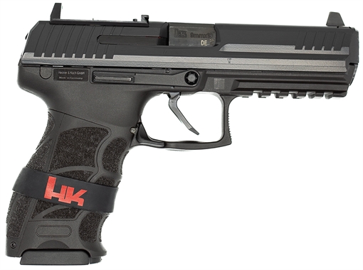 Langdon Tactical Tech HK P30 Compact Frame 9mm Luger 17+1 3.90" Black Steel Barrel, Black Optic Cut/Serrated Steel Slide, Black Polymer Frame w/Picatinny Rail, Black Polymer Grip LTTP30FTJRDO