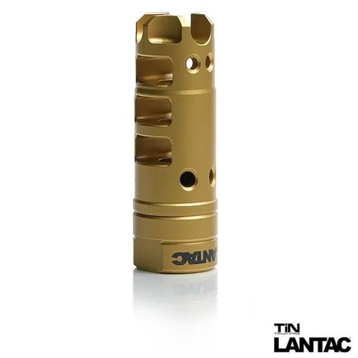 Lantac Dragon Muzzle Brake .223/556 Gold Titanium Nitride DGN556B-TIN