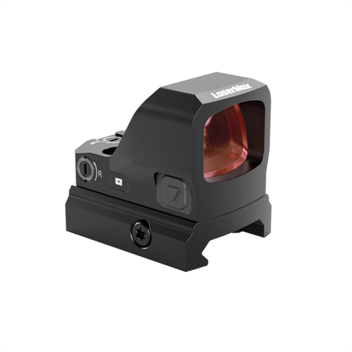 LaserMax Micro Red Dot Sight Matte Black 1 x 0.83" x 0.65" 3 MOA Red Dot LMMRDS