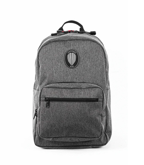 Leatherback Gear Sport One Backpack, Includes 2x Level IIIA Soft Armor Panel Inserts, Heather Grey