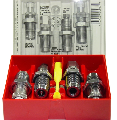 Lee Precision 4-DIE DELUXE PISTOL DIE SET 380 AUTO 90447